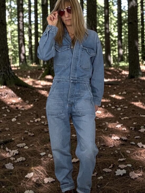Citizens Of Humanity Pants - Citizens Of Humanity COH Marta Denim Jumpsuit S Monologue